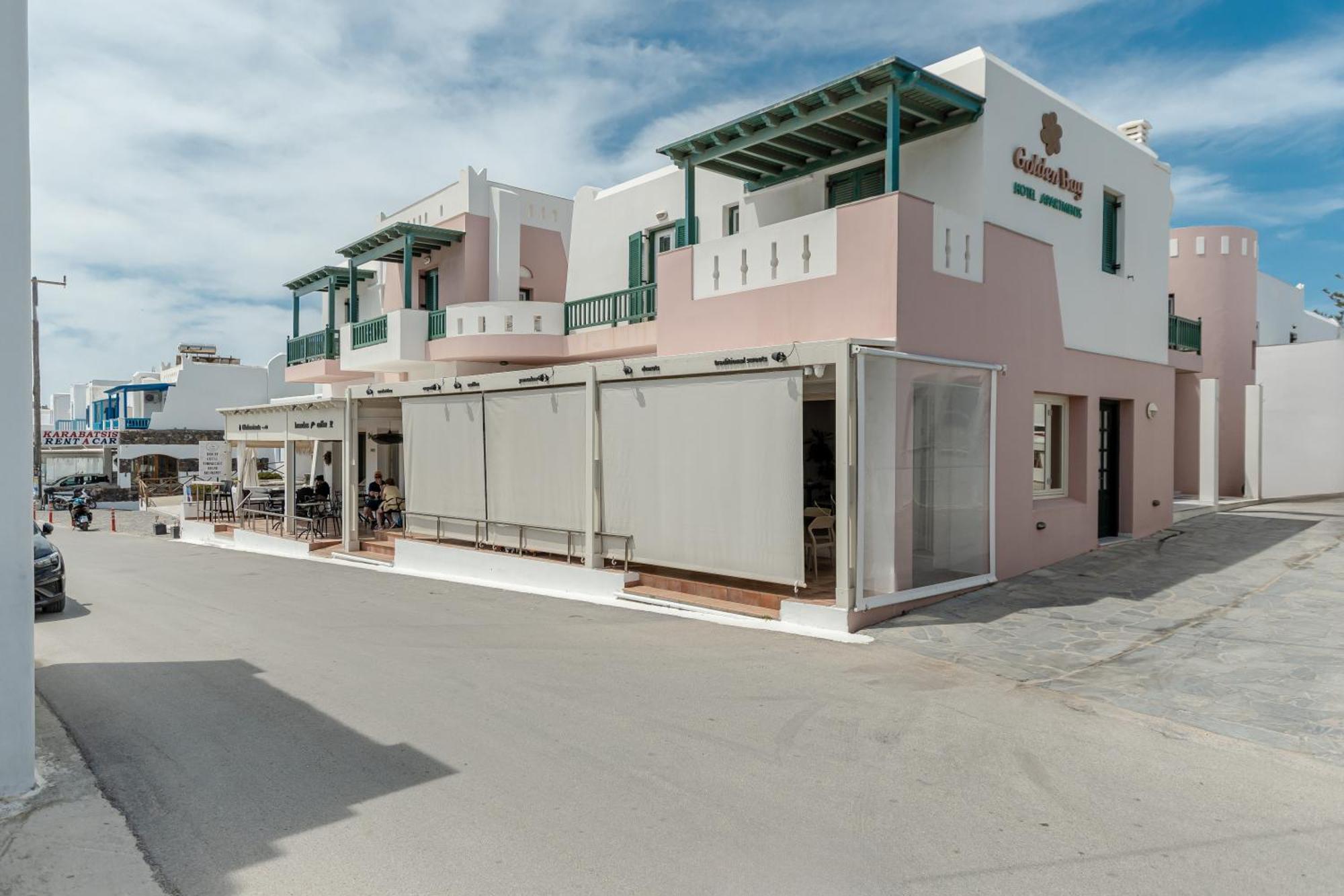 Aparthotel Golden Bay Agios Prokopios  Zewnętrze zdjęcie