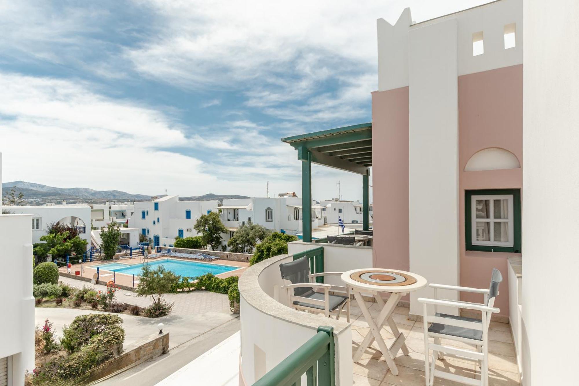 Aparthotel Golden Bay Agios Prokopios  Zewnętrze zdjęcie